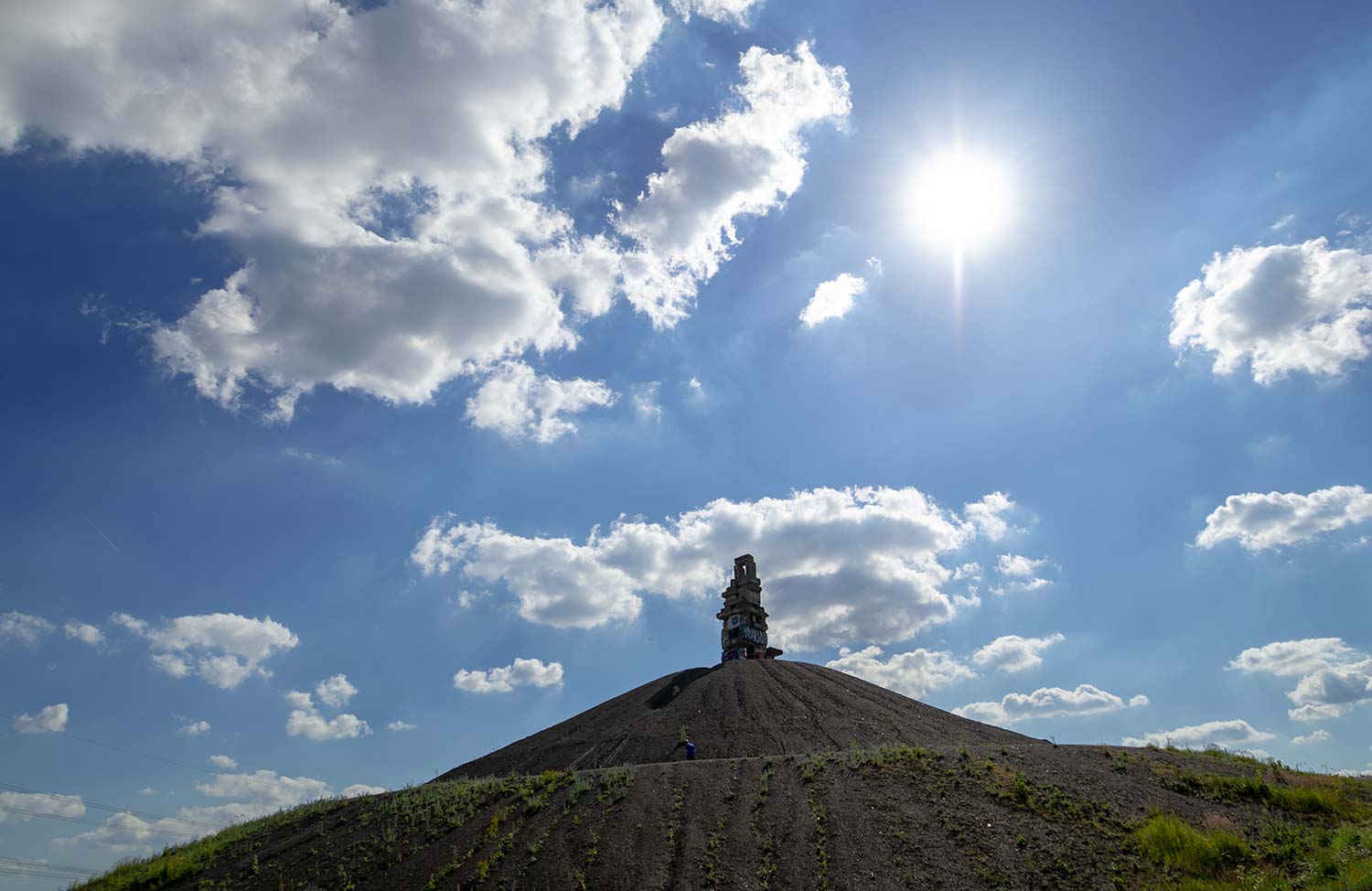 Himmelstreppe auf der Halde Rheinelbe